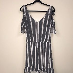 SALE!!!! Grey and White American Eagle Romper